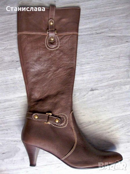 Ботуши от естествена кожа New Matic, снимка 1