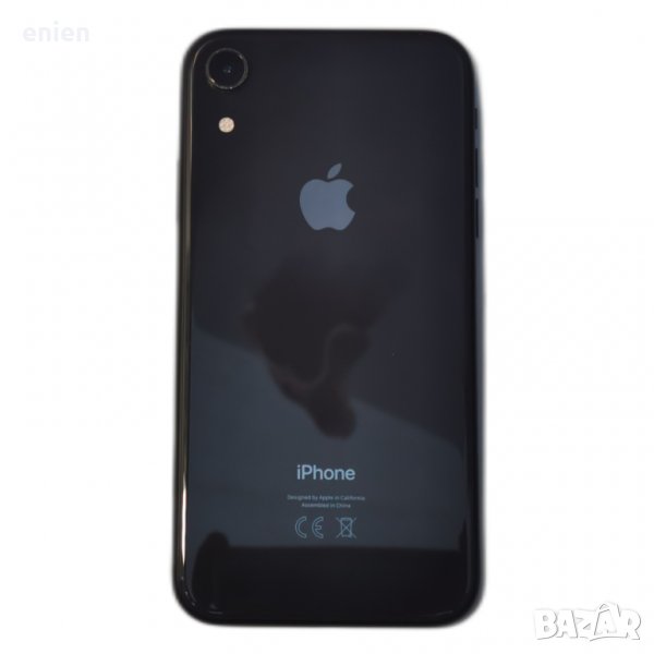 Оригинален корпус заден капак за iPhone XR / Черен, снимка 1