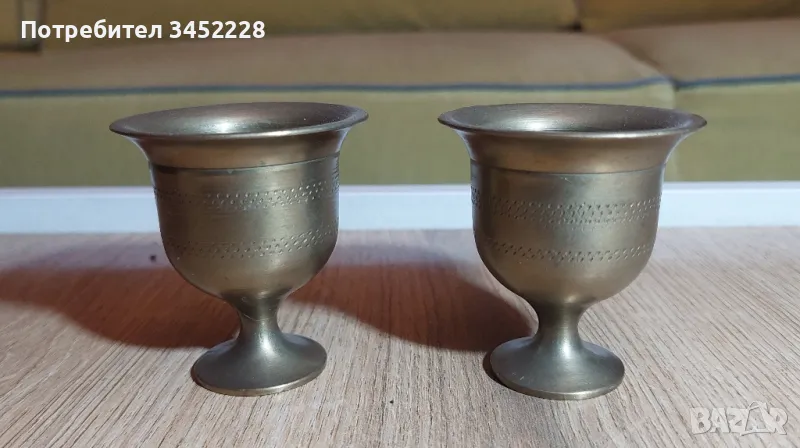 чашки хаванчета бронз за ценители отлични , снимка 1