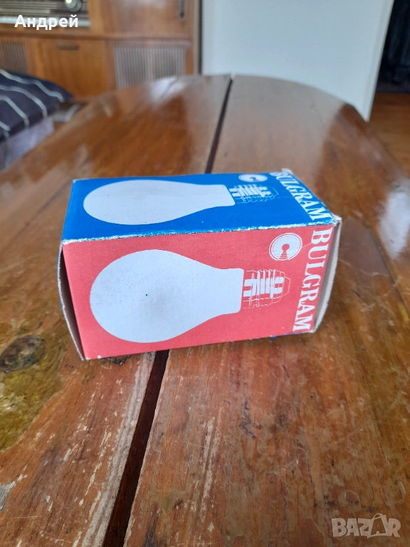 Стара електрическа крушка Светлина, снимка 1