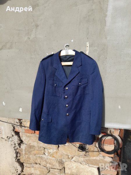 Стара полицейска,милиционерска куртка,сако #2, снимка 1