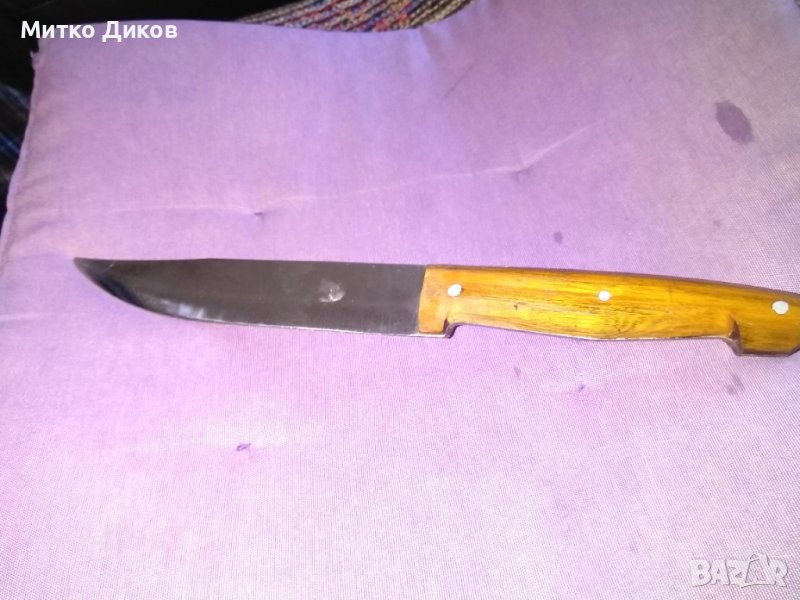 Нож за клане за дране домакински нов 325х185мм, снимка 1