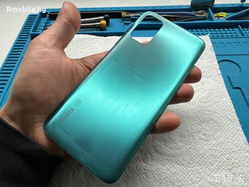 Заден капак за Xiaomi Redmi Note 10 5G Green , снимка 1