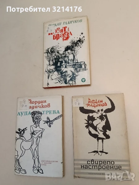 Свирепо настроение - Йордан Радичков, снимка 1