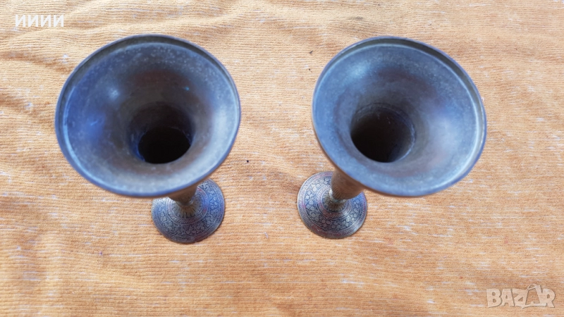 Медна чаша 2 бр, снимка 1