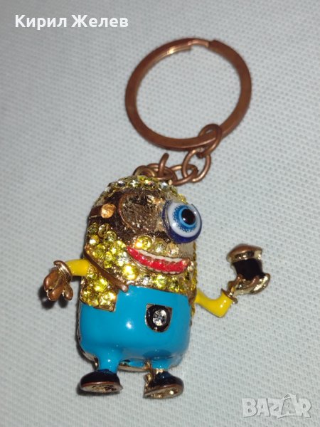 Модерен ключодържател МИНЬОНИТЕ много красив стилен дизайн метален 42378, снимка 1