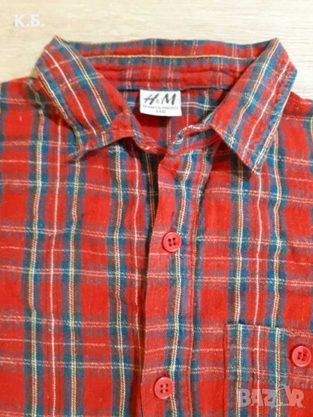 Риза  H&M 110/116, снимка 1