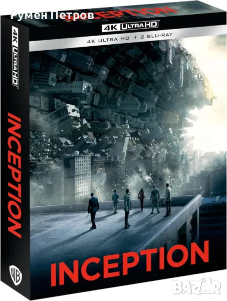LUXURY SPECIAL EDITION - нов 4K + 2 Blu Ray Steelbook  ГЕНЕЗИС - INCEPTION - без БГ субтитри, снимка 1