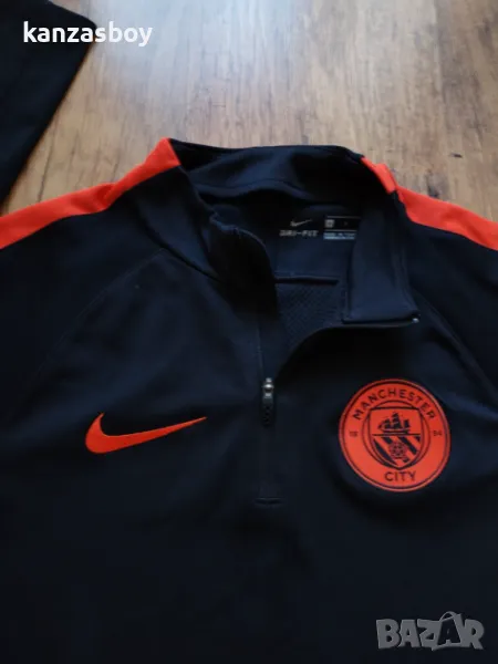 Manchester City Training Shirt Drill Top - страхотна футболна блуза С, снимка 1