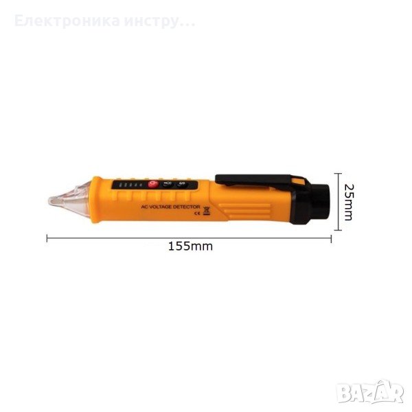 Безконтактен тестер на напрежение тип писалка, снимка 1