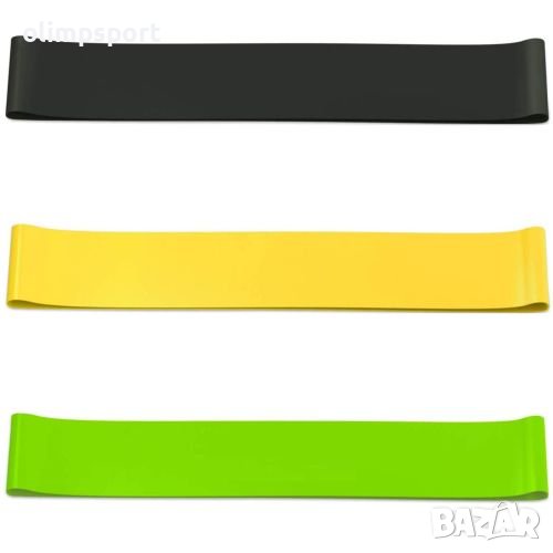 Фитнес ластици, 3 броя в комплект. , снимка 1