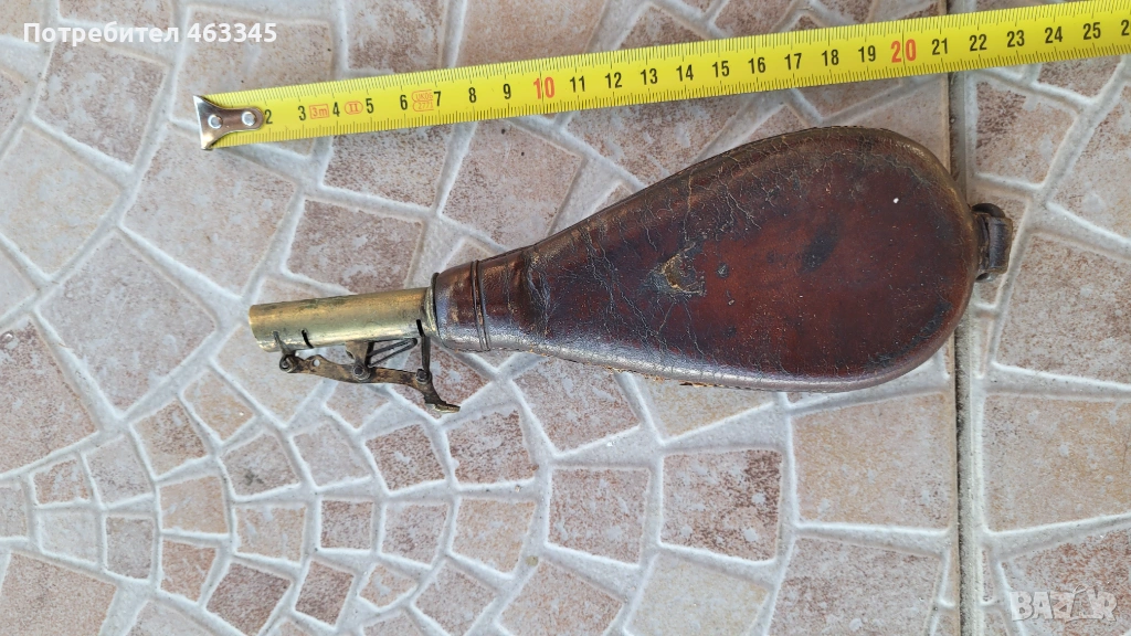 Барутница 15, пушка, пищов, пистолет, снимка 1