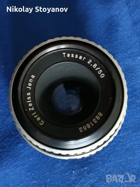 Обектив Tessar 2,8/50 mm. Carl Zeiss Jena, снимка 1