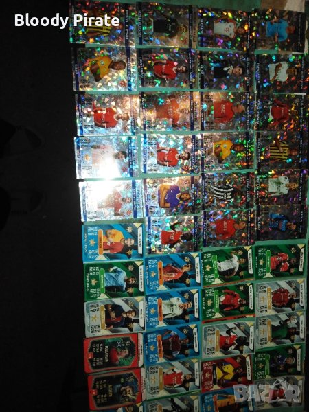 лот стикери на футболисти, снимка 1