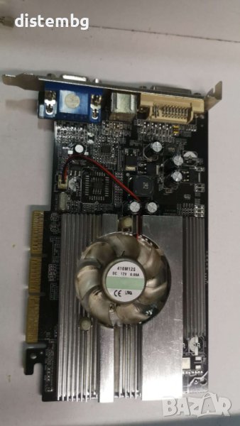 Видеокарта NVidia GeForce  FX5200 128MB DDR 128bit AGP, снимка 1