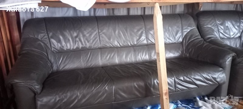 Холова гарнитура естествена кожа , снимка 1