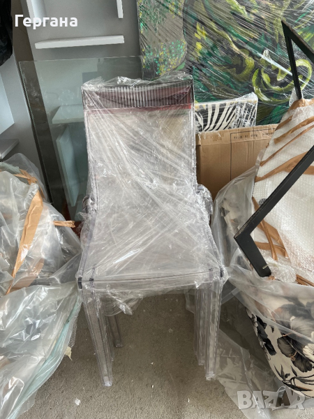 Прозрачни столове Kartell, снимка 1