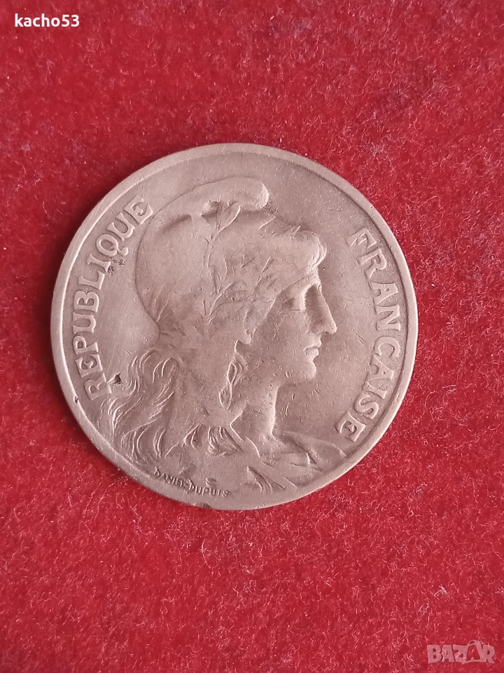 10 сантима 1911 г. Франция., снимка 1