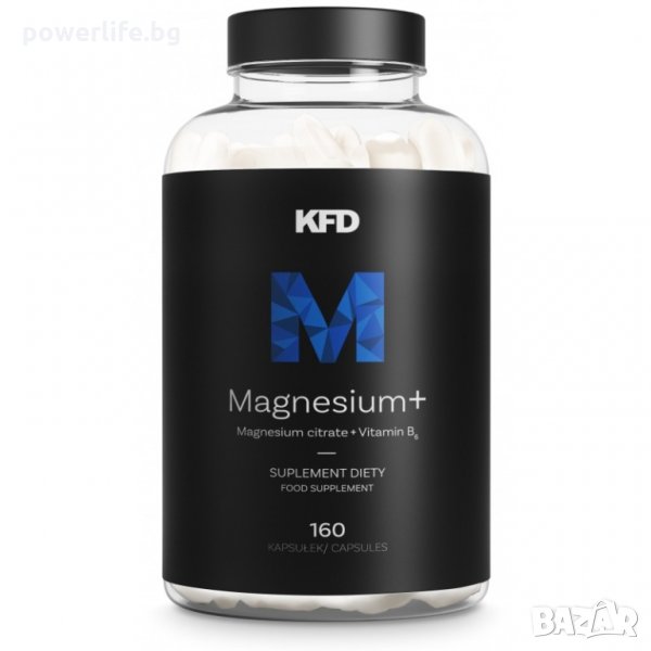 KFD Magnesium + | Магнезий и B6, 160 капсули, снимка 1