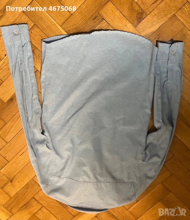 Синя детска риза , снимка 1