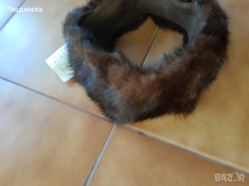 Лента за чело и уши,естествен косъм, снимка 1