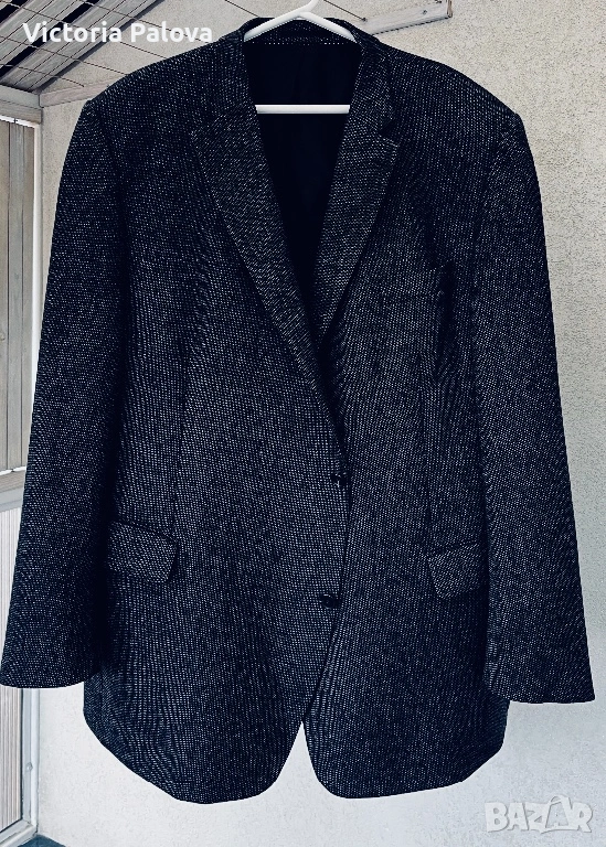 Премиум вълнено сако голям размер XXL+ CARL GROSS 100% вълна, снимка 1