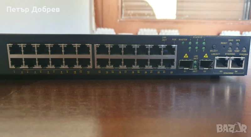 PoE Суич Telsey , снимка 1