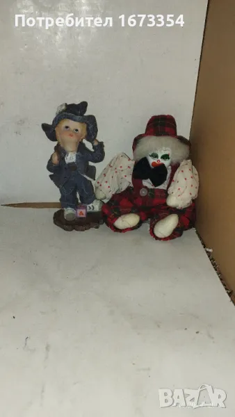 Клоун+ статуетка, снимка 1