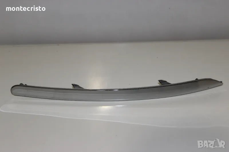 Дясна лайстна предна броня Kia Sportage SL (2010-2016г.) хром 865823U010 / 865823U000 лайсна, снимка 1