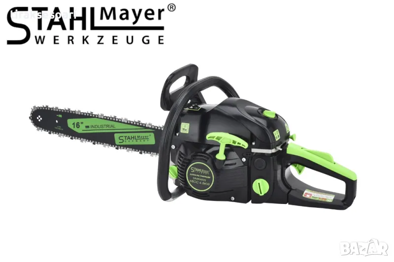 БЕЗПЛАТНА ДОСТАВКА Немска Бензинова резачка STAHLMAYER 68cc SM6805, снимка 1