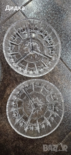 Стъклени/кристални чинии, снимка 1