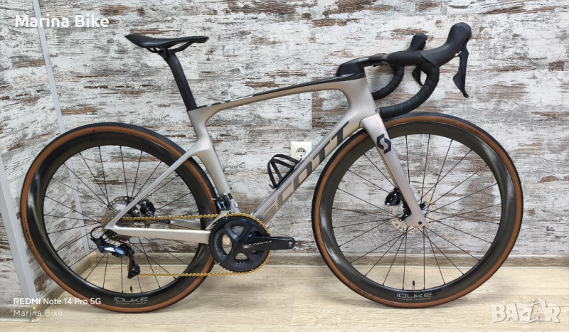 Карбонов аеро шосеен велосипед Scott Foil RC30 Disc Ultegra Duke Racing | S, снимка 1