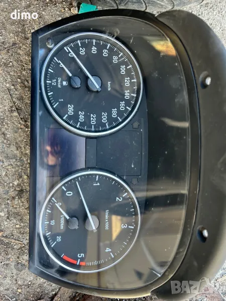 километраж BMW 9166846 E90 E91 316 318 320 d дизел автоматик километражно табло, снимка 1