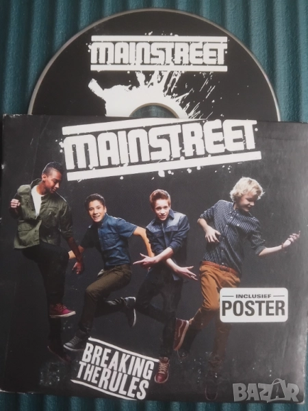 Mainstreet ‎– Breaking The Rules - оригинален диск музика, снимка 1