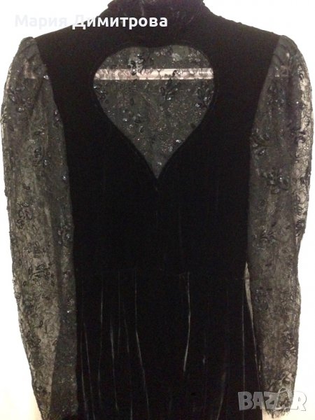 Маркова бляскава винтидж коктейлна рокля на Emanuel Ungaro, снимка 1