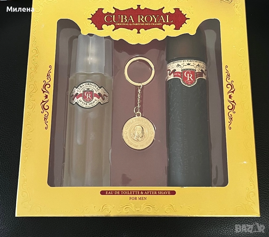 Cuba Royal мъжки парфюмен сет с подарък, снимка 1