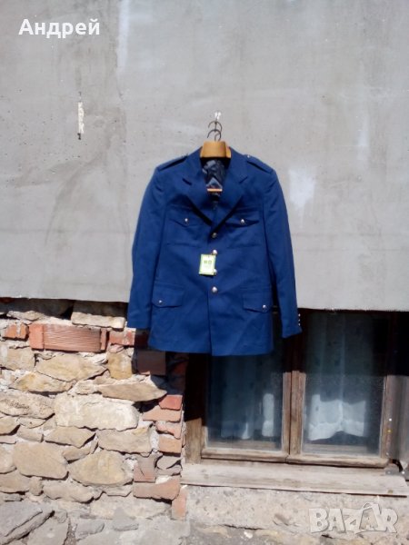 Стара полицейска,милиционерска куртка,сако, снимка 1