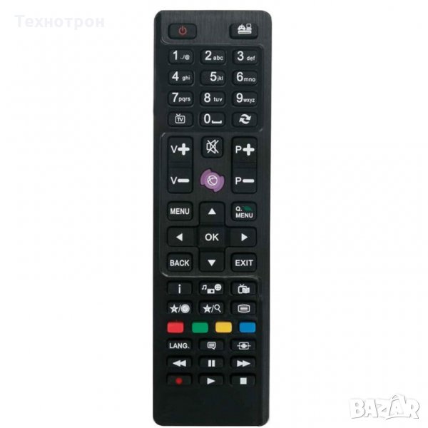 FINLUX RC4875 = RC4862 = JVC RM-C1247 TELEFUNKEN - дистанционно за LED LCD телевизор, снимка 1