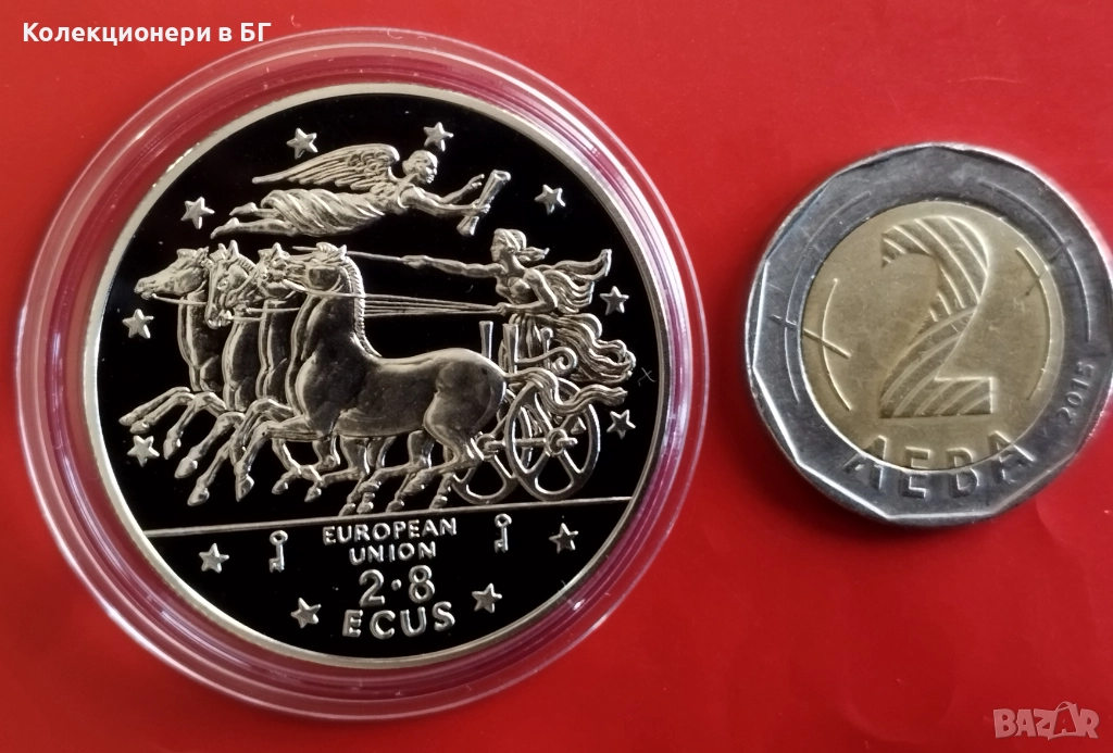 2.8 ЕКЮ 1994 ГОДИНА - ГИБРАЛТАР, снимка 1