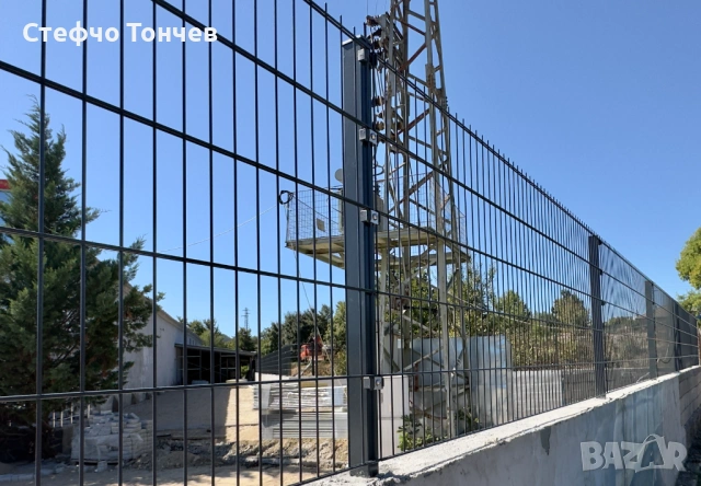 Оградни пана с двойни телове. 2D пана 6/5/6 мм. и 8/6/8 мм., снимка 9 - Строителни материали - 53398951