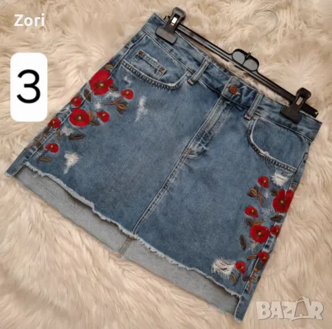 Дънкови поли , снимка 8 - Поли - 41435440