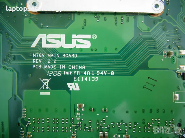 Дънна платка за ASUS N76 N76V N76VZ N76V N76VM N76VB N76VJ N76VZ N76V GT 630M SLJ8E HM76, снимка 4 - Части за лаптопи - 49474177