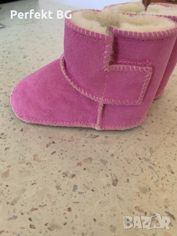 Бебешки пантофи от овча кожа, снимка 4 - Детски пантофи - 32857768