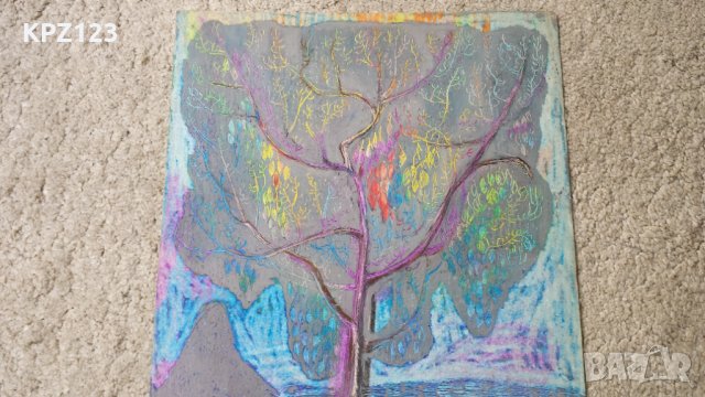 КАРТИНА АБСТРАКЦИЯ смесена ТЕХНИКА, снимка 2 - Картини - 29074992