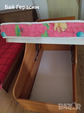 Детско креватче легло 145/75 см матрак кокос, снимка 4 - Мебели за детската стая - 40829008