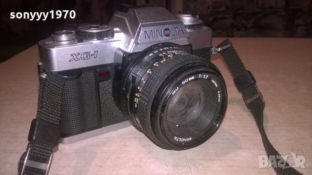 MINOLTA+MINOLTA-JAPAN-АПАРАТ И ОБЕКТИВ-ВНОС шВЕЦИЯ, снимка 3 - Фотоапарати - 26964693