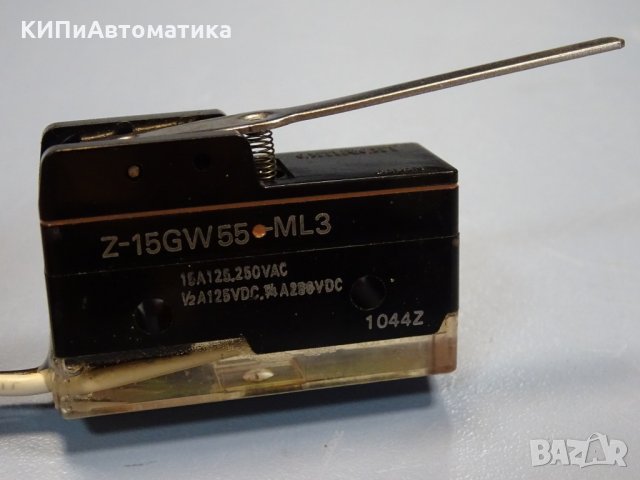 изключвател Omron Z-15GW55-ML3 basic switch 16A 250VAC, снимка 8 - Резервни части за машини - 35180895