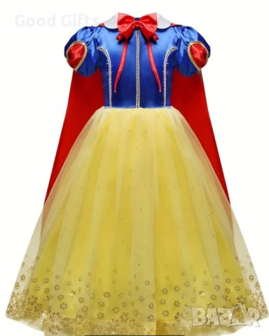 Детска рокля на Снежанка, снимка 1 - Детски рокли и поли - 43290981