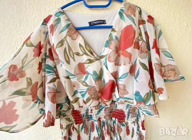 Рокля шифон , снимка 5 - Рокли - 51450228