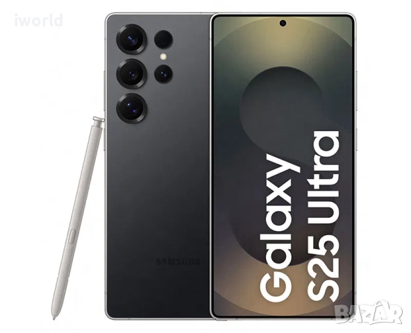 НОВ❗️ 512Gb❗️24м ГАРАНЦИЯ❗️ SAMSUN S25 ULTRA Лизинг от 78лв/м / Titanium Black / Whitesilver, снимка 5 - Samsung - 51986509